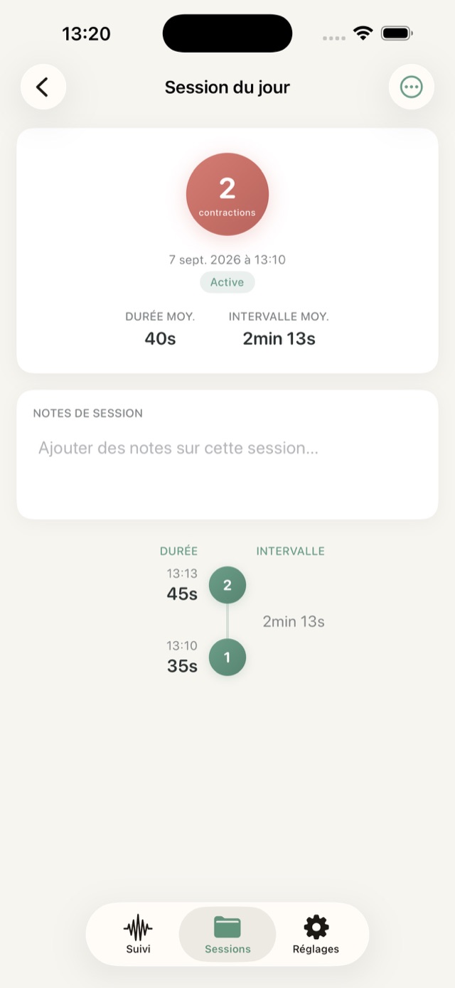 Present sur iPhone