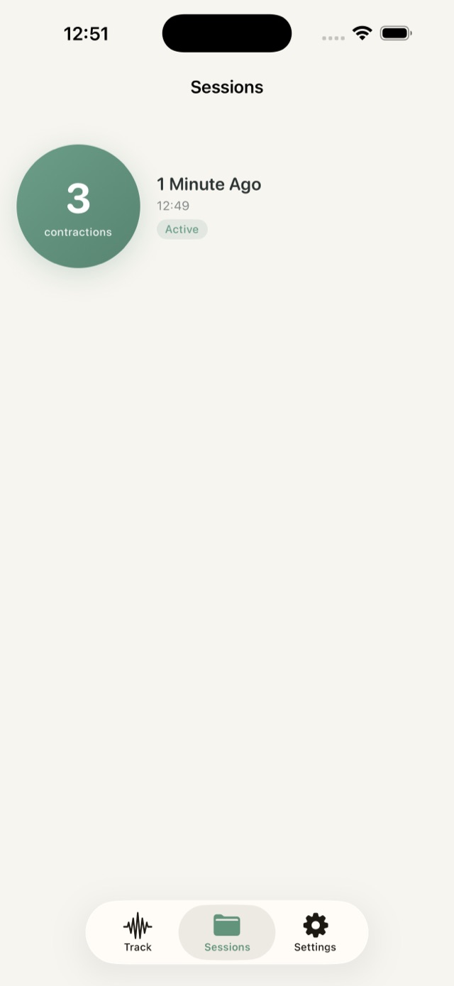 Present running on iPhone